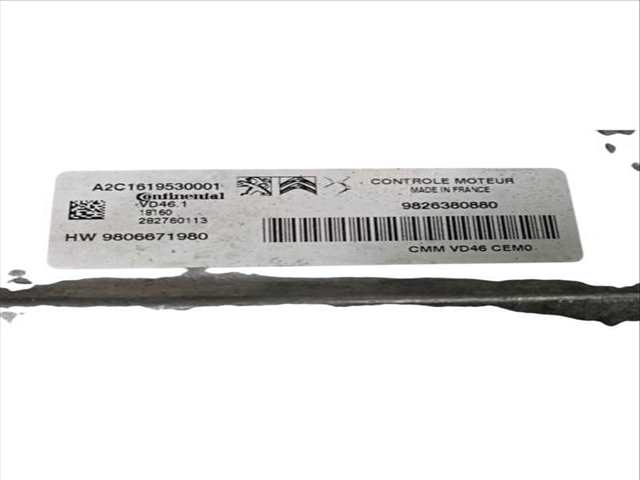 Centralita Motor ECU Opel Grandland 1.2 75)