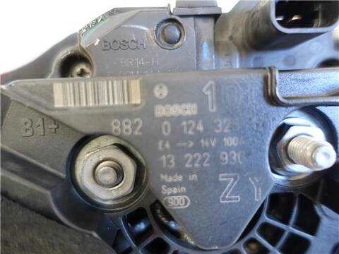 Foto 3ª: Alternador Opel Astra 1.4 BERLINA 90CV 66KW [Z 14 XEP] (2009)