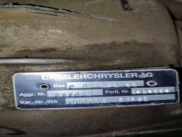 Foto 3ª: Caja Cambios Volkswagen Lt VERSION INDEFINIDA