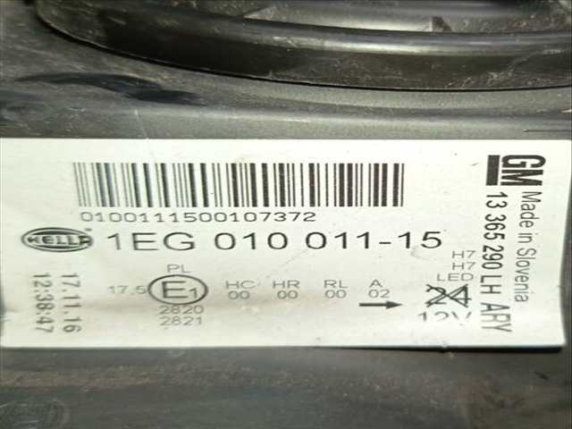 Foto 2ª: Piloto Delantero Izquierdo Opel Astra 1.7 CDTI 68) (2009)