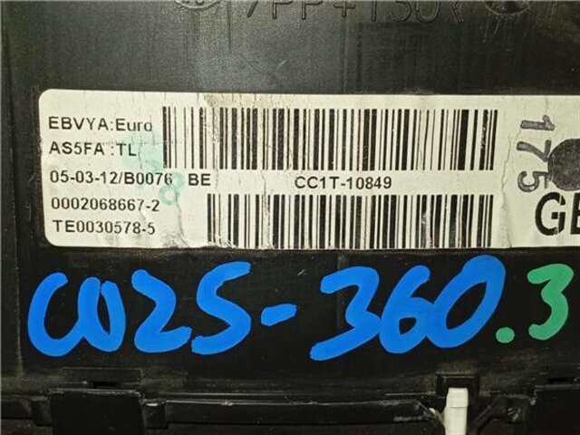 Foto 2ª: Cuadro de Instrumentos Ford Transit 2.2 FT 280 CORTO [2.2 LTR. - 74 KW TDCI CAT] COMBI (TT9)(2006 _)