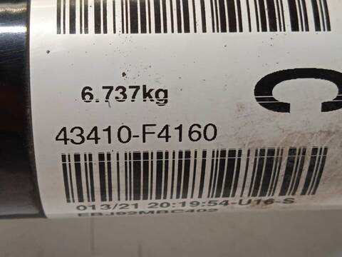 Foto 4ª: Transmision Delantera Derecha Toyota CHR 122CV 90KW [2ZR] (2021)