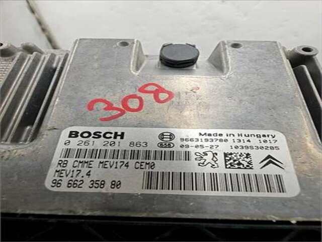 Foto 2ª: Centralita Motor ECU Peugeot 308 1.6 SPORT [1.6 LTR. - 88 KW 16V] [5FW / EP6]