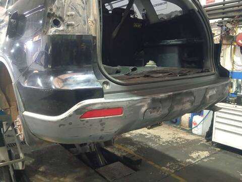 Foto 2ª: Paragolpes Trasero Honda Crv ELEGANCE 140CV 103KW RE) [N22A2] (2007)