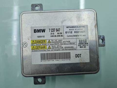 Foto 2ª: Centralita Faros Xenon Bmw Serie 3 315 320D BERLINA 184CV 135KW [N47D20C] (2010)