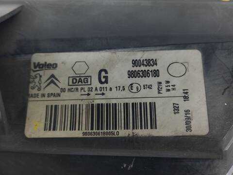 Foto 2ª: Faro Izquierdo Peugeot Partner BH02 (2016)