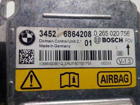 Foto 4ª: Centralita Airbag Bmw Serie 4 418 420D COUPE 190CV 140KW [B47D20A] (2015)