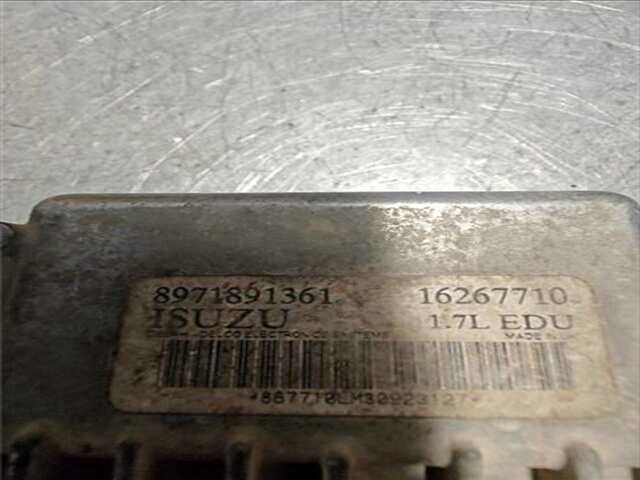 Foto 2ª: Centralita Motor ECU Opel Combo 1.7 CARGO [1.7 LTR. - 55 KW 16V DTI CAT (Y 17 DT - LR6)] [Y17DT]