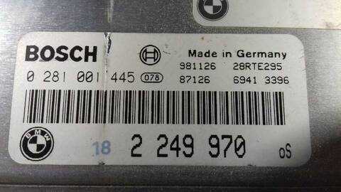 Foto 3ª: Centralita Motor ECU Bmw Serie 3 315 2.0 16V DIESEL CAT BERLINA 136CV 100KW [20-4D-1] (1999)