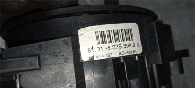 Foto 2ª: Anillo Airbag Bmw X5 3.0 TD 160KW (E53) CAT