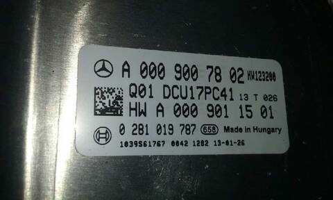 Foto 2ª: Centralita Motor ECU Mercedes Clase V 200 136CV 100KW (2014)