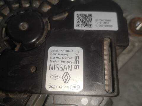Foto 2ª: Alternador Dacia Sandero H4D470 (2021)