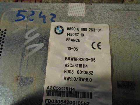 Foto 2ª: Sistema DVD Bmw X3 3.0 TD CAT 218CV 160KW [30-6-D3] (2006)