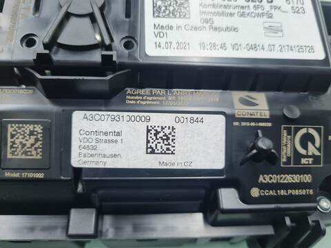Foto 3ª: Cuadro de Instrumentos Seat Tarraco FR 4DRIVE 190CV 140KW [DTU] (2021)