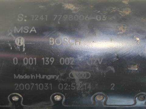 Foto 3ª: Motor de Arranque Bmw Serie 3 315 2.0 16V 143CV [N43B20A] (2004)