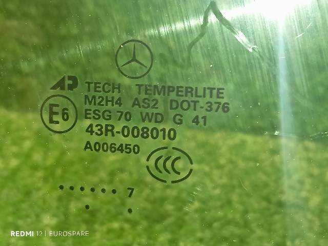 Foto 2ª: Luna Delantera Derecha Mercedes Clase ML 320 3.0 CDI 5P [642940] (2007)