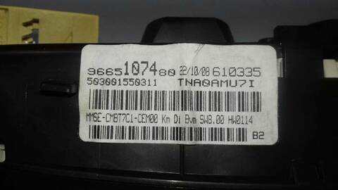 Foto 3ª: Cuadro de Instrumentos Peugeot 308 SPORT 109CV 80KW [9HZ (DV6TED4)] (2008)