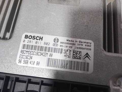 Foto 4ª: Centralita Motor ECU Citroen Xsara 1.6 HDI 110 SX TOP PICASSO 109CV 80KW [9HY] (2005)