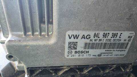 Foto 2ª: Centralita Motor ECU Volkswagen Golf ADVANCE BLUEMOTION TECH 110CV 81KW (2013)