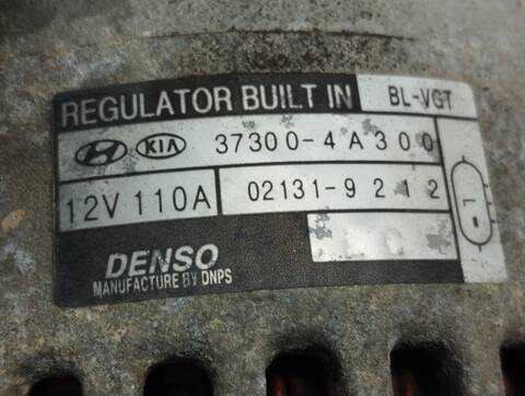 Foto 4ª: Alternador Kia Sorento 2.5 CRDI ACTIVE 170CV 125KW [D4CB] (2009)