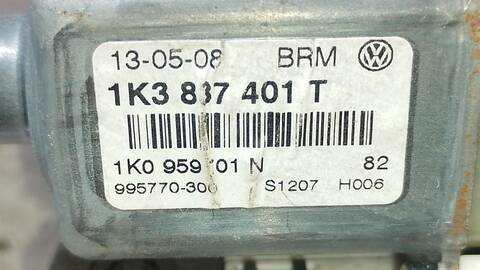 Foto 3ª: Elevalunas Eléctrico Delantero Izquierdo Volkswagen Golf GT SPORT BERLINA 170CV 125KW [BLG] (2008)