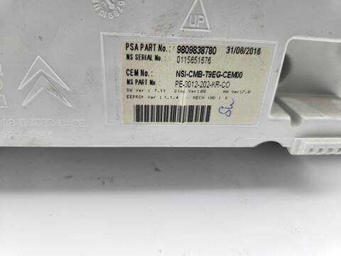 Foto 4ª: Cuadro de Instrumentos Peugeot 308 ALLURE 116CV 85KW [BH01] (2016)