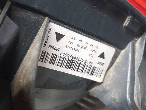 Foto 3ª: Piloto Trasero Derecho Bmw Serie 3 315 318 D 143CV 105KW [N47D20C] (2014)