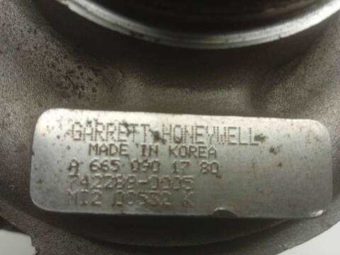 Foto 2ª: Turbocompresor Ssangyong Rodius 2.7 TD CAT 163CV 120KW [665926] (2010)