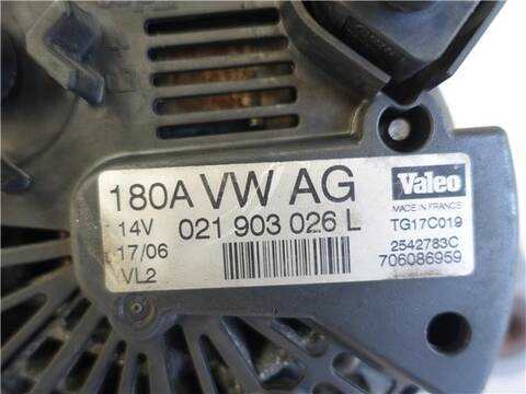 Foto 3ª: Alternador Volkswagen Passat 2.0 TDI 16V BERLINA 140CV 103KW [BKP] (2006)