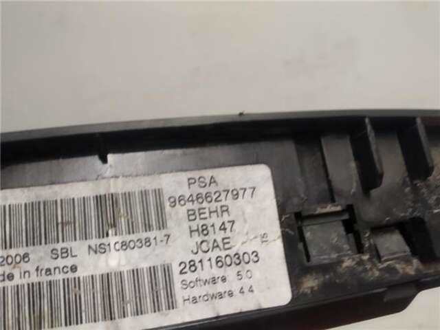 Foto 3ª: Mando Climatizador Peugeot 307 1.6 HDI [9HX (DV6ATED4)]