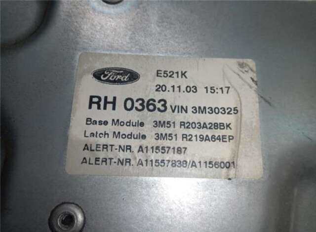 Foto 2ª: Elevalunas Eléctrico Delantero Derecho Ford C Max 1.6 TDCI FOCUS [G8DA]