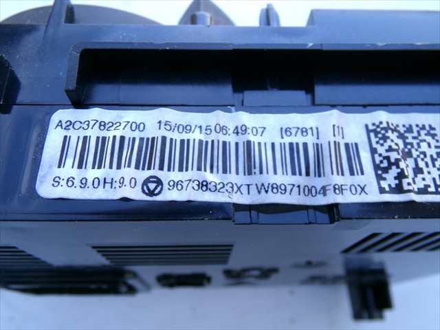 Foto 3ª: Mando Calefacción A. A. Peugeot 5008 1.2 G 2013-2016 [HN02] (2016)