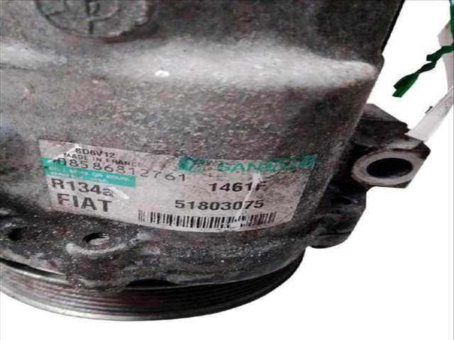 Foto 3ª: Compresor Aire Acondicionado Fiat Qubo 1.3 D MULTIJET 225CXB1A 225AXB1A 225CXB11 225AXB11 ... (2008)
