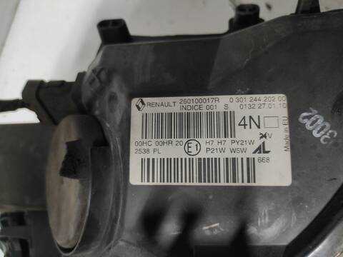 Foto 2ª: Faro Derecho Renault Megane K9K832 BERLINA III BERLINA 5P (2010)