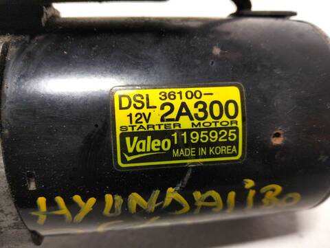 Foto 2ª: Motor de Arranque Hyundai i30 1.6 CRDI CAT 1582 CM3) 116CV (2007)