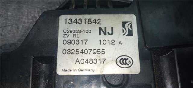 Cerradura Puerta Trasera Izquierda Opel Corsa 1.4 120 ANIVERSARIO [1.4 LTR. - 66 KW 16V BIVALENT. GASOLINA - LPG]