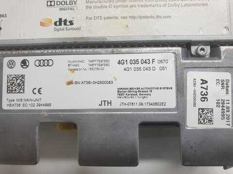 Foto 3ª: Sistema GPS Audi A6 2.0 TDI ULTRA