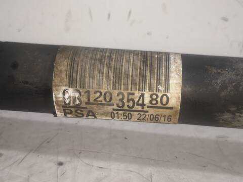 Transmision Delantera Derecha Citroen C Elysee BH02