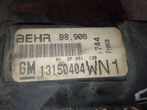 Foto 3ª: Radiador Motor Opel Astra COMFORT BERLINA 75CV 55KW [X16SZR] (1998)