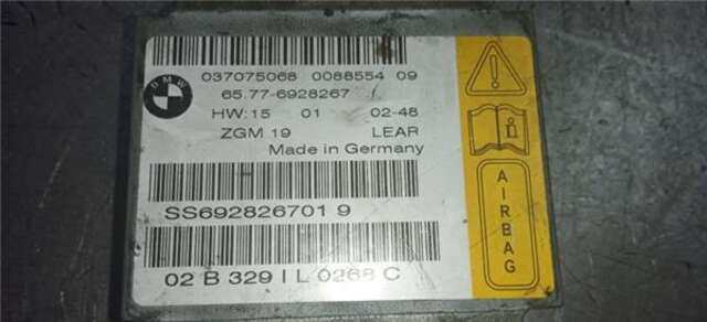 Centralita Airbag Bmw Serie 7 720 3.0 D