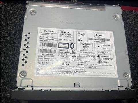 Foto 2ª: Sistema Audio Radio CD Renault Master L2H2 HKA 3 5TDCI DIESEL CAT 150CV 110KW FURGON [M9T 716] (2021)