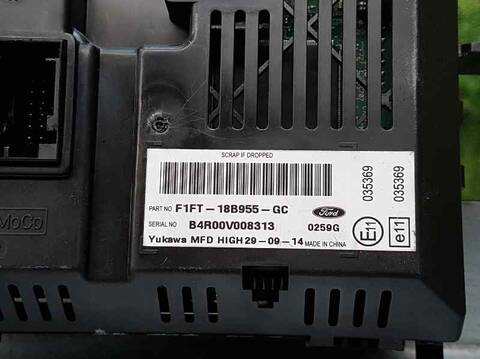 Foto 3ª: Pantalla Multifuncion Ford Focus BUSINESS 115CV 85KW [T1DA] (2014)