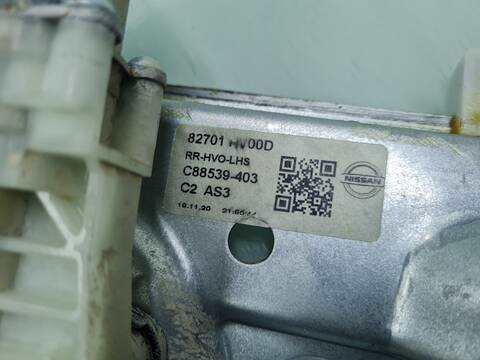 Foto 2ª: Elevalunas Manual Trasero Izquierdo Nissan Qashqai ACENTA 140CV 103KW [HR13] (2020)