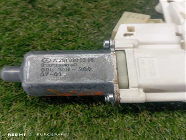 Foto 2ª: Elevalunas Eléctrico Trasero Derecho Mercedes Clase ML 320 3.0 CDI 5P [642940] (2007)