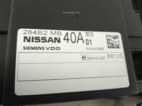 Foto 3ª: Centralita Motor ECU Nissan Cabstar VERSION INDEFINIDA (2006)