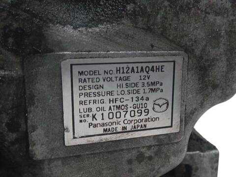 Foto 2ª: Compresor Aire Acondicionado Mazda 6 2.2 MZR-CD GH10) (2007)