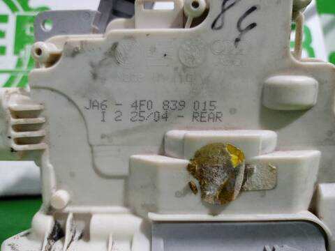 Foto 2ª: Cerradura Puerta Trasera Izquierda Audi A6 2.4 177CV [BDW] (2004)