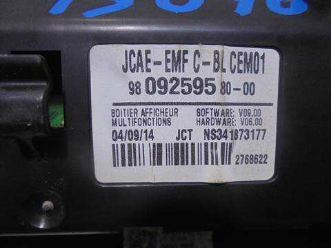 Foto 2ª: Pantalla Multifuncion Peugeot 308 ACCESS 92CV 68KW [9H06] (2015)