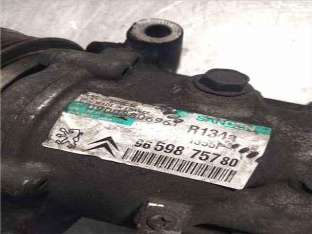 Foto 2ª: Compresor Aire Acondicionado Citroen C4 1.6 COLLECTION [1.6 LTR. - 80 KW 16V HDI FAP] [9HY]