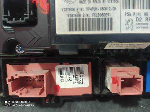 Foto 3ª: Mando Climatizador Peugeot 407 SR CONFORT 109CV 80KW [D-9HZ] (2005)